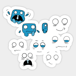 Milo Expression Sheet Sticker